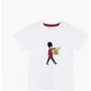 Little Guardsman T-Shirt, White - T-Shirts - 1 - thumbnail