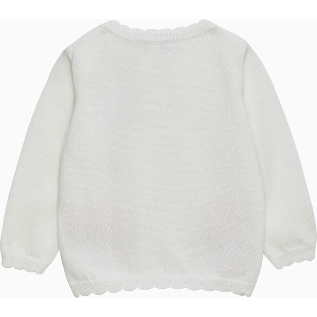 Little Cupcake Cardigan, Winter White - Cardigans - 2