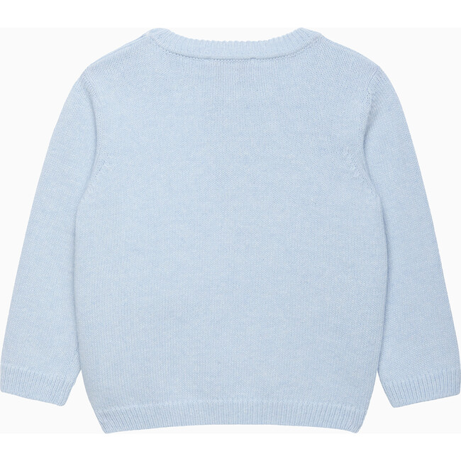 Little Bella Bunny Sweater, Pale Blue - Sweaters - 2