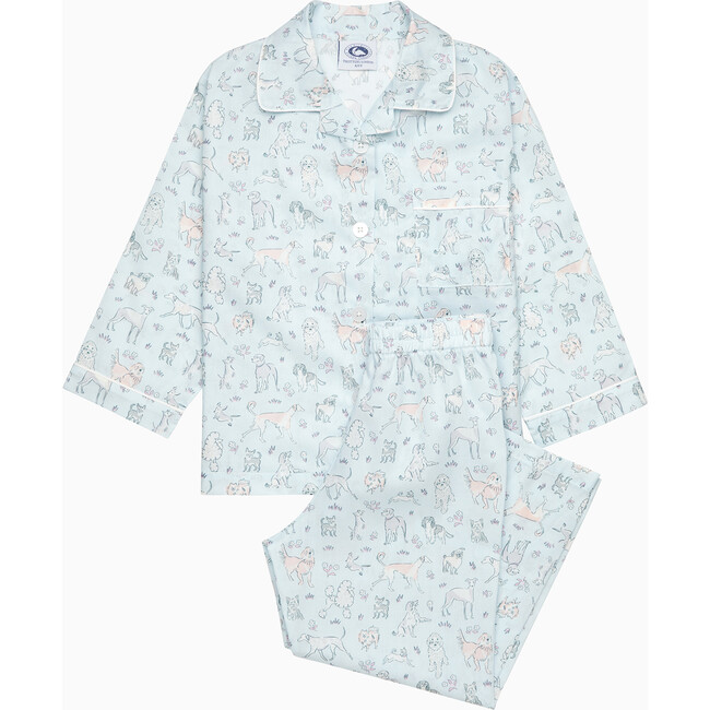 Liberty Print Park Pals Pajama, Seafoam Park Pals