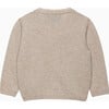 Little Augustus & Friends Cardigan, Oatmeal - Cardigans - 2