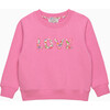 Liberty Print Betsy Love Sweatshirt, Pink Betsy - Sweatshirts - 1 - thumbnail