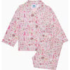 Liberty Print Alice In Wonderland Pajama, Pink Alice - Pajamas - 1 - thumbnail