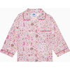 Liberty Print Alice In Wonderland Pajama, Pink Alice - Pajamas - 3