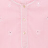 Embroidered Heart Kaftan, Pink - Dresses - 3