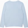 Bella Bunny Sweater, Pale Blue - Sweaters - 2