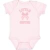 Little Sister Bow Short Sleeve Bodysuit, Ballet - Onesies - 1 - thumbnail