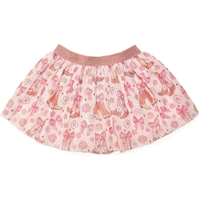 Coquette Cowgirl Tutu, Pink