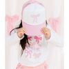 Coquette Bow Patch Trucker Hat, Pink - Hats - 3