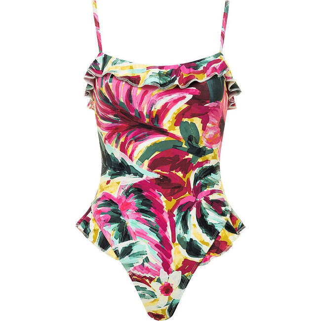 Jacelyn Ruffle One-Piece, Isla Floral