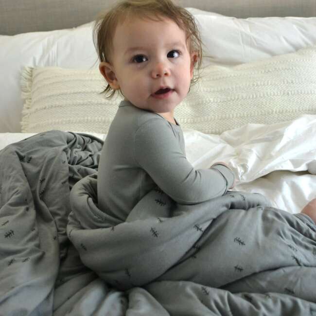 Cloud Comforter Toddler Blanket 1.0 Tog, Forest - Blankets - 2