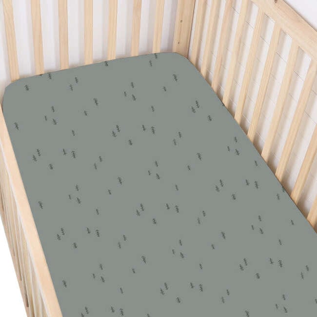 Baby's Crib Sheet, Forest