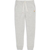 Grown-Ups 24/7 Embroidered Rainbow Heart Jogger (Women's Fit), Heather Silver - Sweatpants - 1 - thumbnail