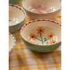 Ceramic Bowl With Hand-Painted Yellow Flower 350 ml, Jade - Tableware - 2