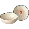 Ceramic Bowl With Hand-Painted Soft Pink Flower 350 ml, Lavender - Tableware - 1 - thumbnail