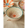 Ceramic Bowl With Hand-Painted Soft Pink Flower 350 ml, Lavender - Tableware - 2