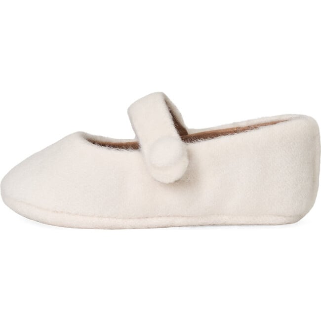 May Wool Mary Janes, White - Mary Janes - 1