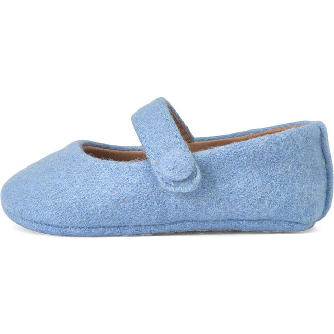 May Wool Mary Janes, Blue - Mary Janes - 1