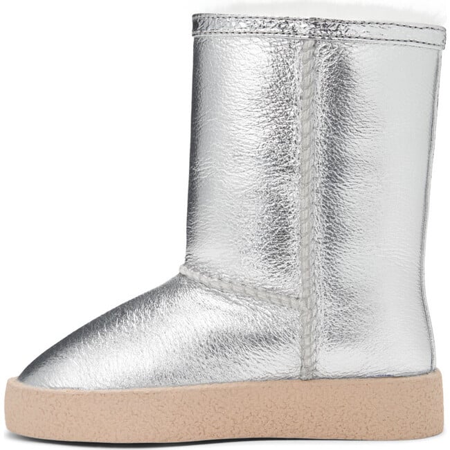 Mara Tall Boots, Silver