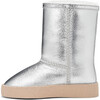 Mara Tall Boots, Silver - Boots - 1 - thumbnail