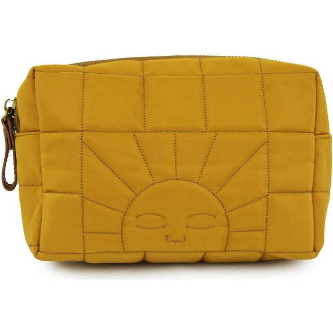 Weatherproof Zippered Side Pocket Pencil Case, Wheat