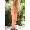 Tracksuit Elastic Waist Side Pocket Joggers, Sunset - Sweatpants - 5