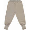 Tracksuit Elastic Waist Side Pocket Joggers, Fog - Sweatpants - 3