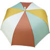 Sustainable Vegan Leather Rain Umbrellas, Rust - Umbrellas - 1 - thumbnail