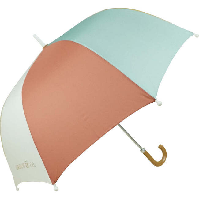 Sustainable Vegan Leather Rain Umbrellas, Rust - Umbrellas - 3