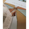 Sustainable Vegan Leather Rain Umbrellas, Light Blue - Umbrellas - 4