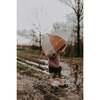 Sustainable Vegan Leather Rain Umbrellas, Rust - Umbrellas - 7