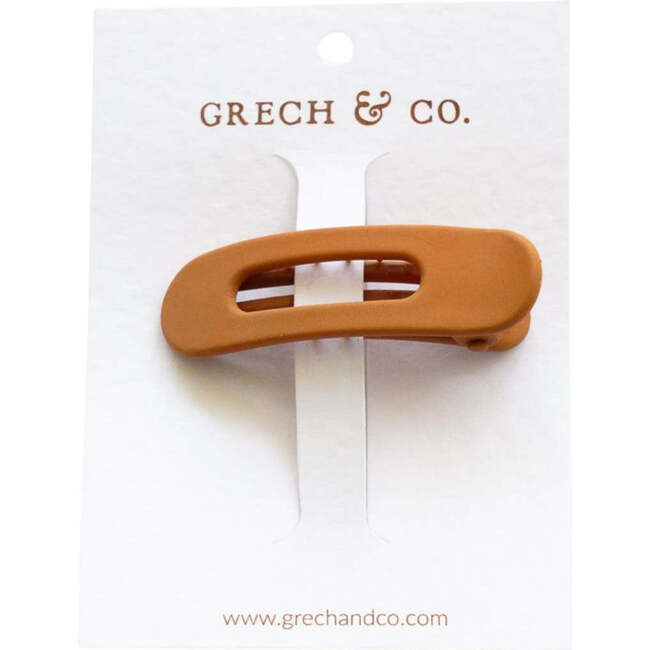 Silicone Grip Hair Clips, Spice