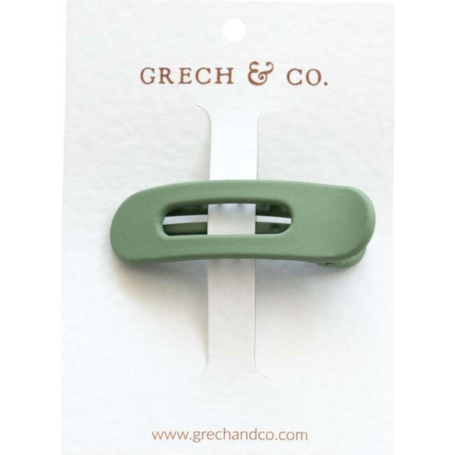 Silicone Grip Hair Clips, Fern