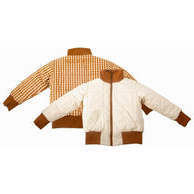 Reversible Zipper Bomber Jacket, Sienna & Atlas - Jackets - 1