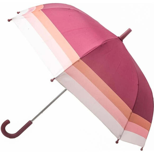 Rain Proof & Anti UVU Sun Umbrella, Mauve Rose Ombre - Umbrellas - 1