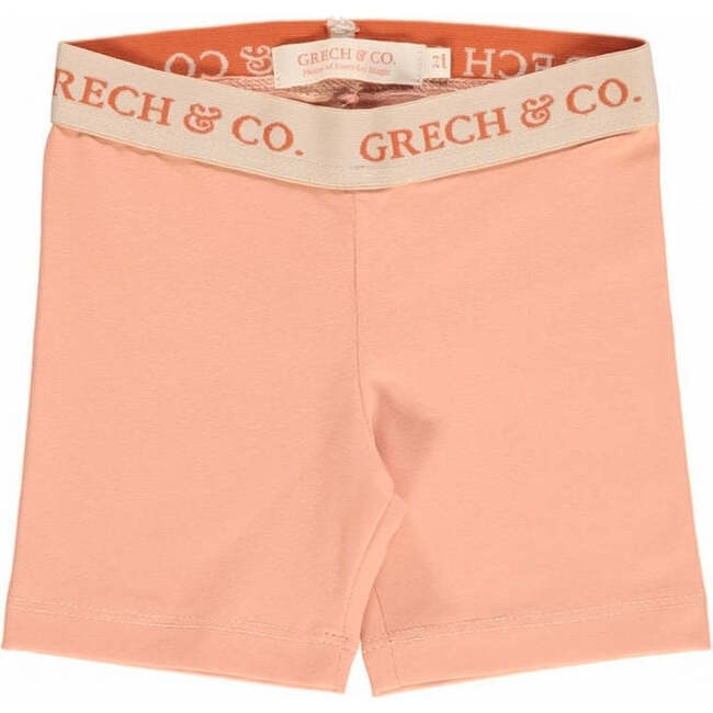 Organic Cotton Twirl Bike Shorts, Sunset