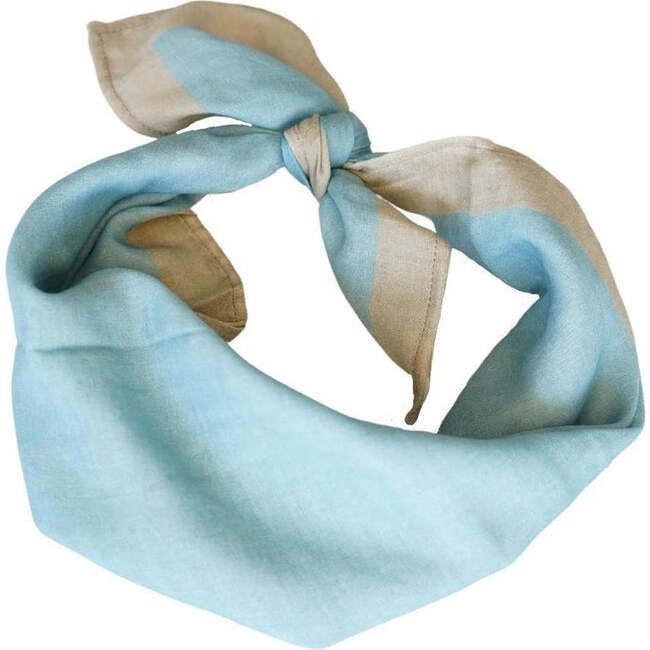 Organic Cotton Head Scarf, Laguna & Bog