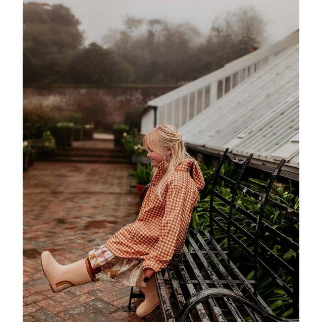 Kids Flexible Rubber Pull-On Rain Boots, Shell - Rain Boots - 6