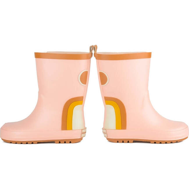 Kids Flexible Rubber Pull-On Rain Boots, Shell - Rain Boots - 7