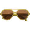 Kids Aviator Semi-Bendable Polarized Sunglasses, Coral Rouge - Sunglasses - 1 - thumbnail