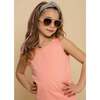Kids Aviator Semi-Bendable Polarized Sunglasses, Creamy White - Sunglasses - 2