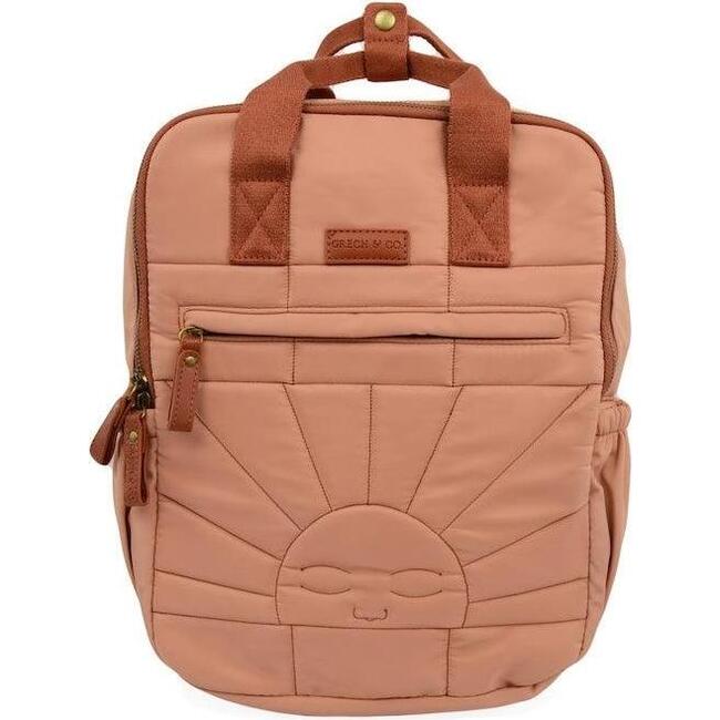 Junior Minimalist Tablet Zipper Backpack, Sunset