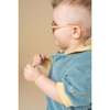 Kids Aviator Semi-Bendable Polarized Sunglasses, Creamy White - Sunglasses - 4