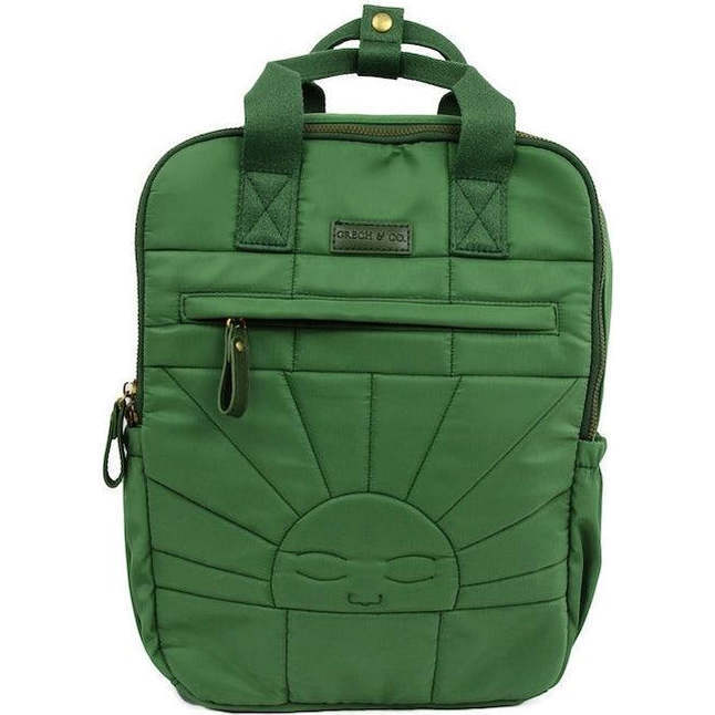 Junior Minimalist Tablet Zipper Backpack, Orchard