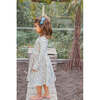 Crew Neck Long Sleeve Twirl Dress, Meadow - Dresses - 4