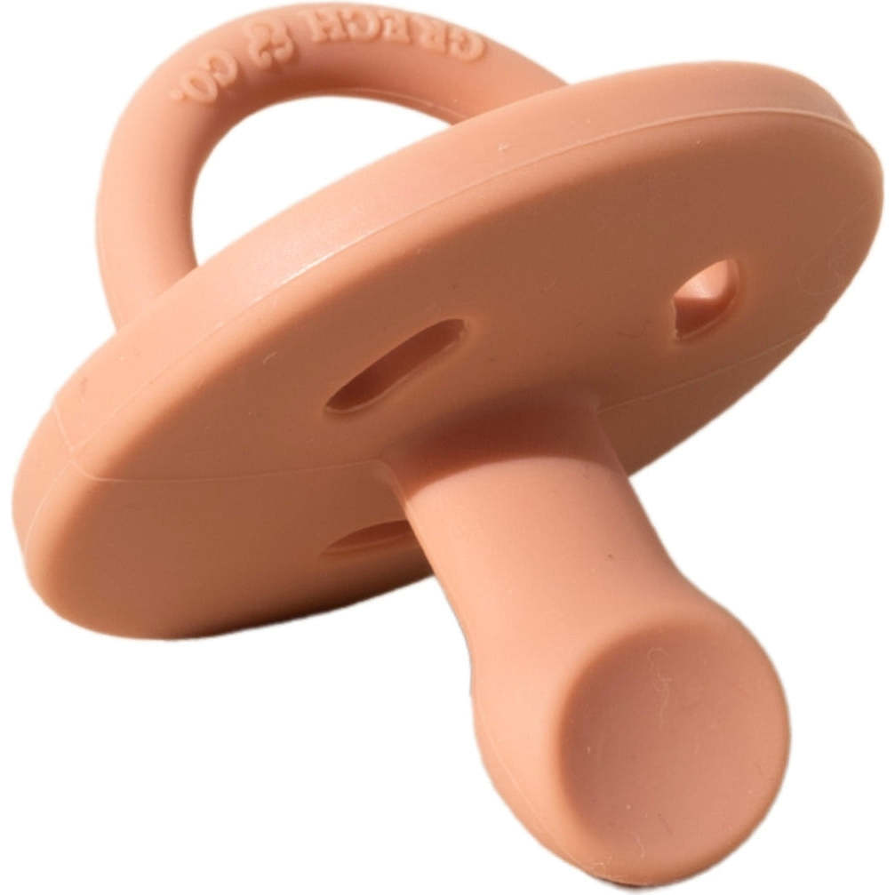 Color Splash Collection Soother Pacifier, Sunset - Pacifiers - 1