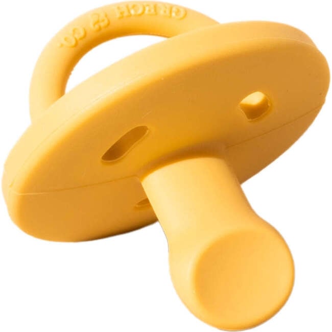 Color Splash Collection Soother Pacifier, Mellow Yellow