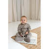 Babys Organic Cotton Zipper Pajama Sleeper, Fog - Pajamas - 2