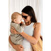 Babys Organic Cotton Zipper Pajama Sleeper, Fog - Pajamas - 3