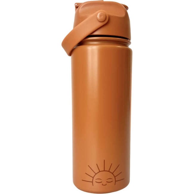 18 oz Bite & Sip Insulated Thermo Water Bottle, Sienna